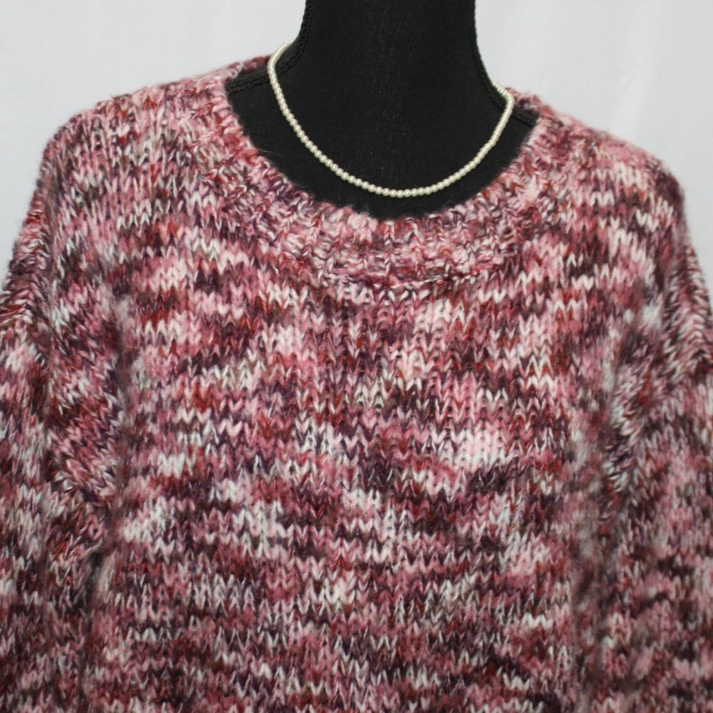Ann Taylor LOFT Outlet Chunky Knit Crew Sweater - Picture 2 of 11